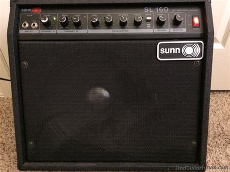 Sunn bass amp with pedal steel : The Steel Guitar Forum